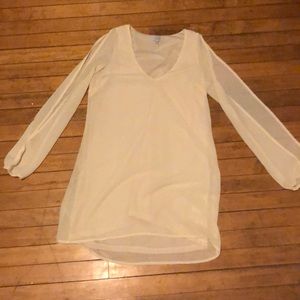 TOBI cream dress, never worn.
